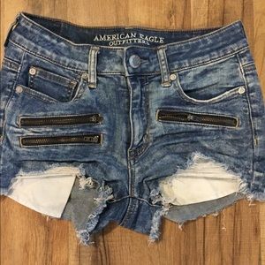 American Eagle High Rise Shorts
